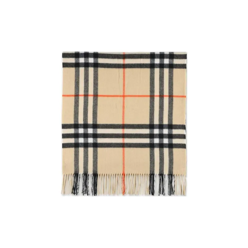 Burberry Washed Giant Check Scarf-0