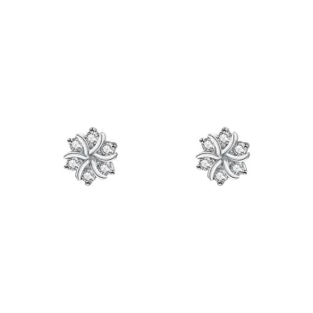 UZIID Sterling Silver Stud Earrings Women's
