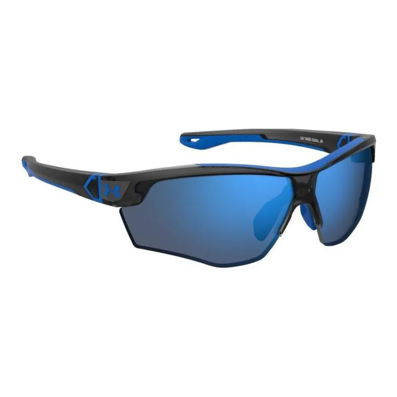 Under Armour Resin Irregular Shape Sunglasses Kids' Black-2