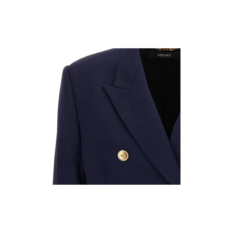 VERSACE Medusa Head Buttons Tailored Blazer-3