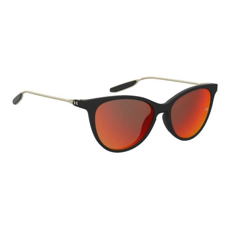Under Armour Plastic Oval Sunglasses Unisex Black-1