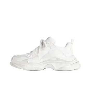 Balenciaga Triple S Sporty Lace Up Sneakers