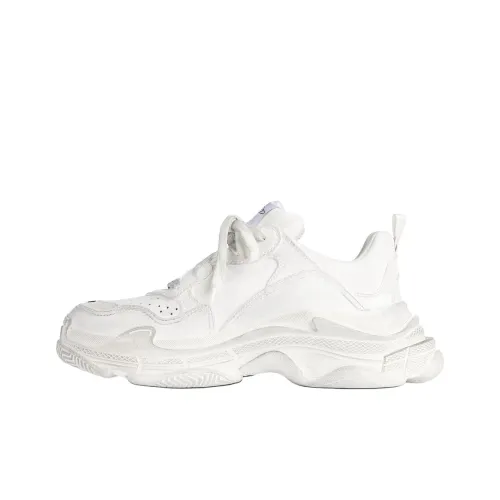Balenciaga Triple S Sporty Lace Up Sneakers