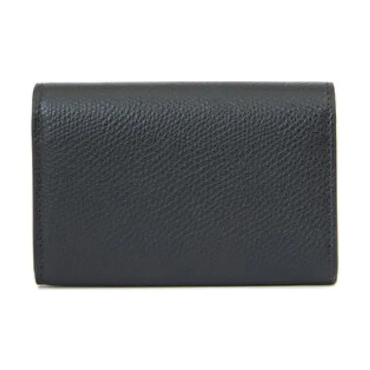 Valentino Calfskin Wallet Women's Black-2