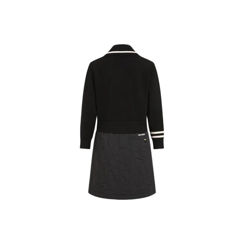 Hush Puppies Long Sleeved Dresses Women's Pitch Black-1