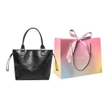 Yalu PU Shoulder Bags Handbags Regular Women's Black White/Orange/Rose Red/Gunmetal