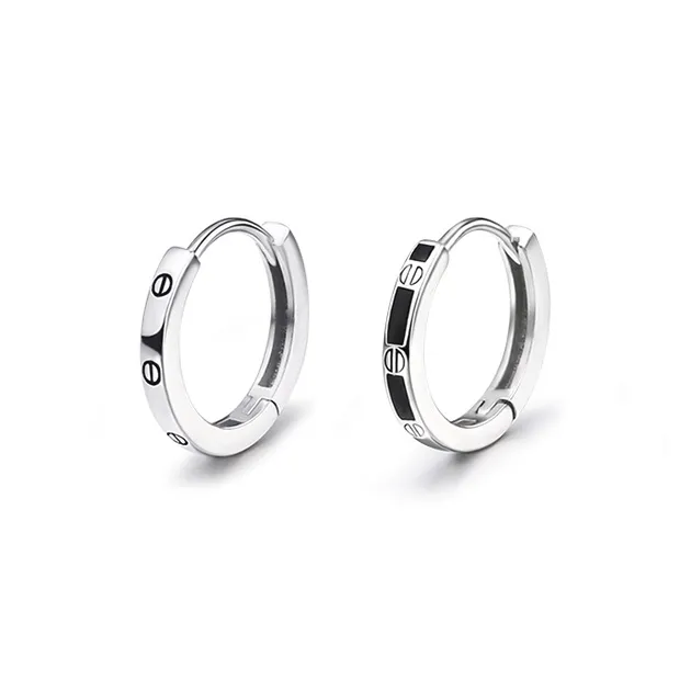 JOLLY NOTE Commute Versatile Date Earrings Unisex Good Luck-0