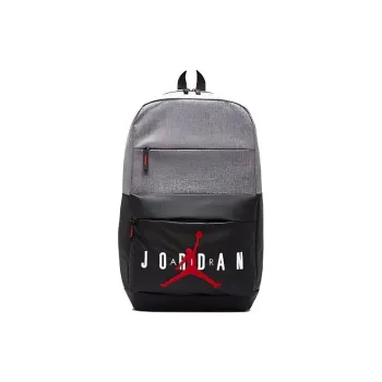 Jordan Polyester Backpack Regular Unisex Gray Black