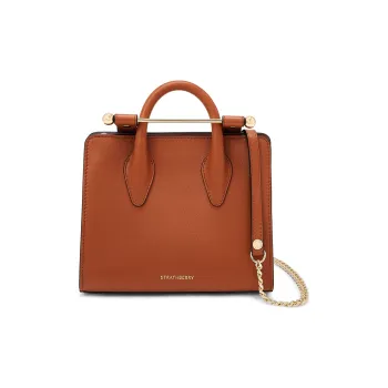 Strathberry Nano Strathberry Leather Tote Bag