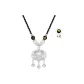 [Pig]Fortune Peaceful Lock-Black Bead