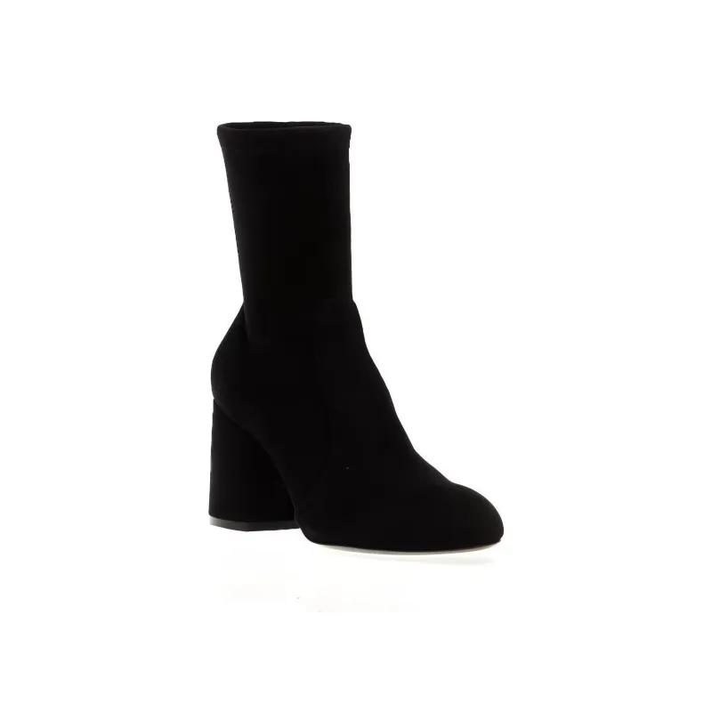 stuart weitzman Flareblock 85mm Leather Boots-3