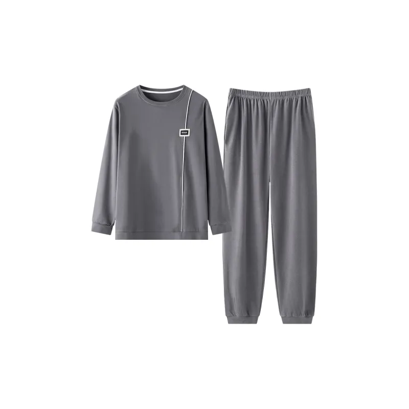 Card Pajama Set Men's Image Color-0