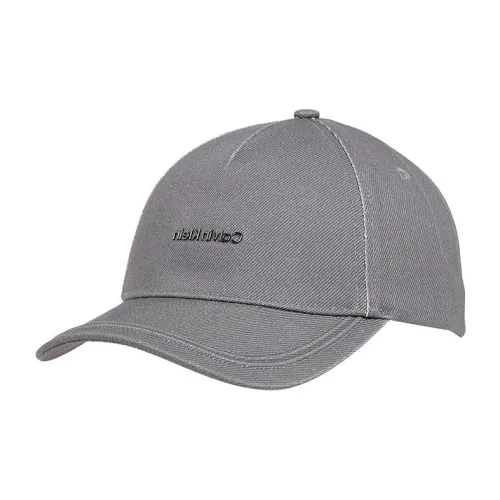 CALVIN KLEIN Cotton Baseball Caps Men's Gray