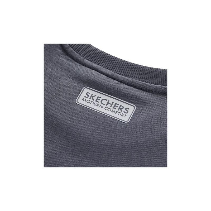 Skechers Diamond Series Sweatshirt Unisex Odyssey Gray-5