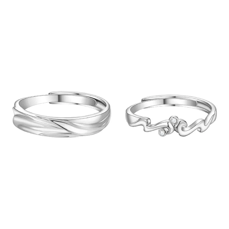 SOFTDORA S925 Silver Rings Unisex-1