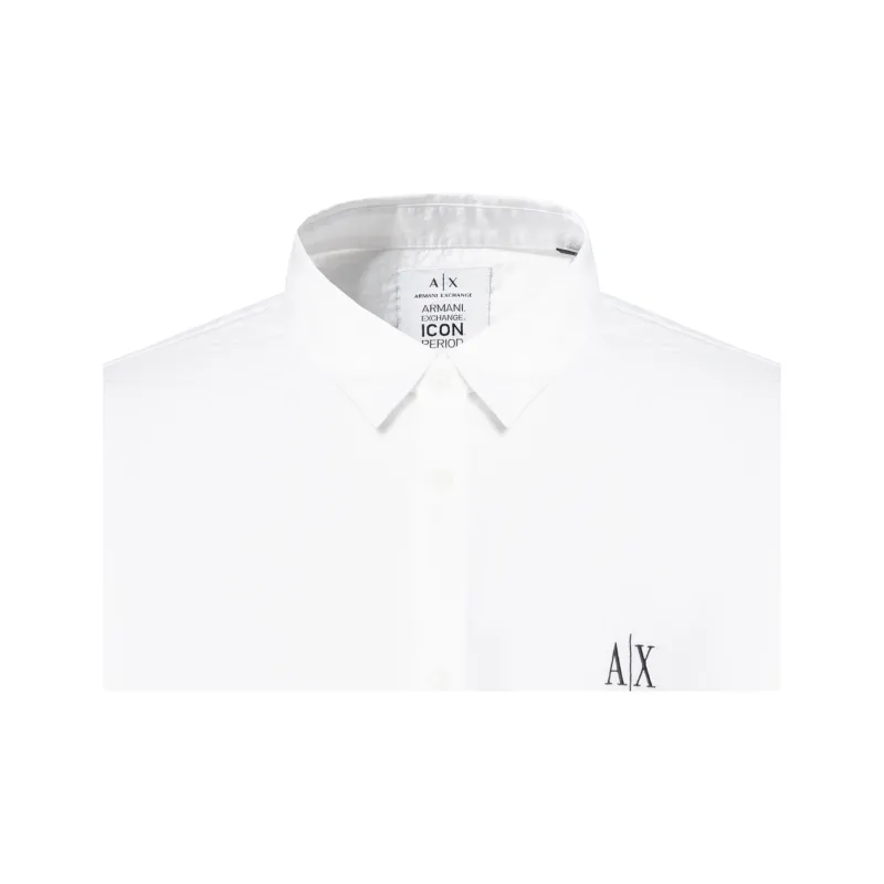 ARMANI EXCHANGEAE SS22 Shirt Men's White-5
