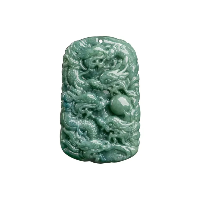 YUDI Glutinous Jade Jadeite Necklaces Unisex-1