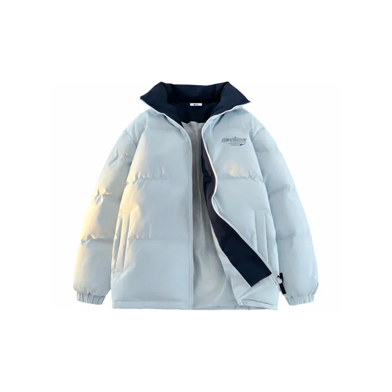 Warrior Ride The Wind Collection Open Ended Smile Collection Puffer Jacket Unisex-1