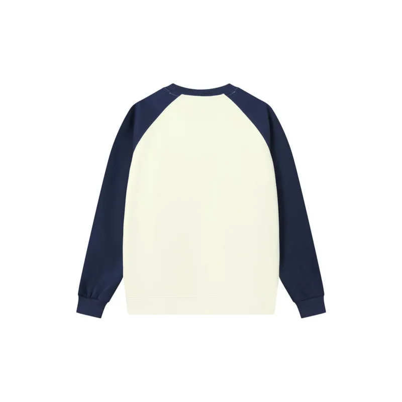 CHANGE SHE Sweatshirt Unisex Beige Apricot & Verdant Green-12