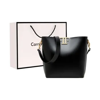 Carnival Keep Cow Leather Shoulder Bag Crossbody Bag Shoulder Bag Bucket Bag Regular Women's Multicolor