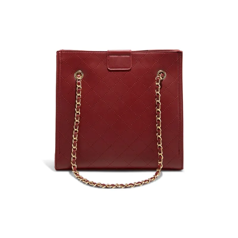 CLEVER& KETCH PU Tote Combo Bag Shoulder Bag Regular Women's Red-3