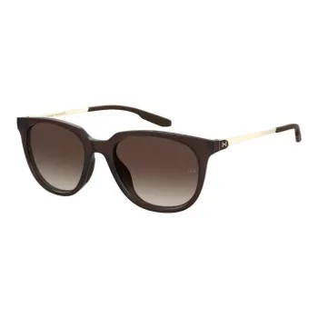 Under Armour Plastic Oval Sunglasses Unisex Umber