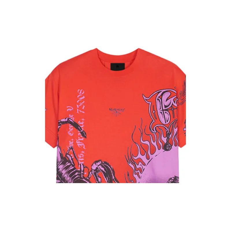 Givenchy Ultra Short Sleeve Oversized T Shirt-4