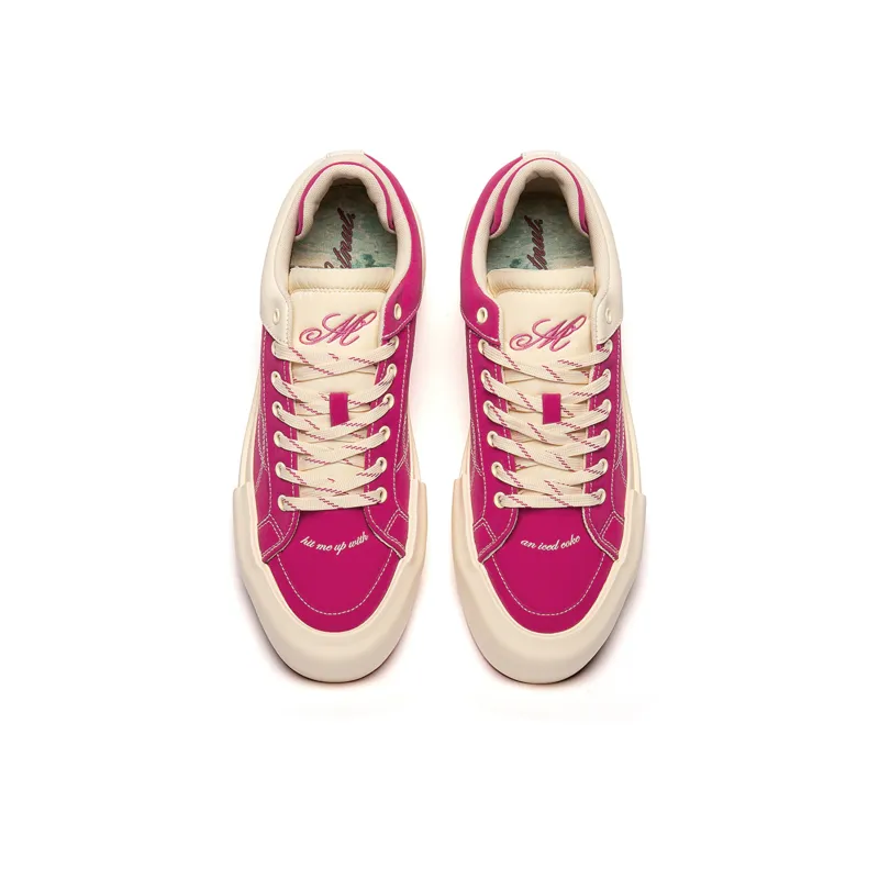 MATNUT Rose Red, Platform, Height Increasing, Skateboard Shoes-3