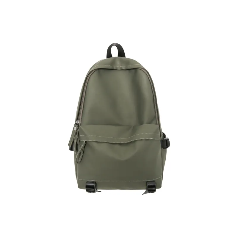 GOBLIN SHARKS 1759 PU Backpack Large Size Unisex Gray Black/Green/Red-14