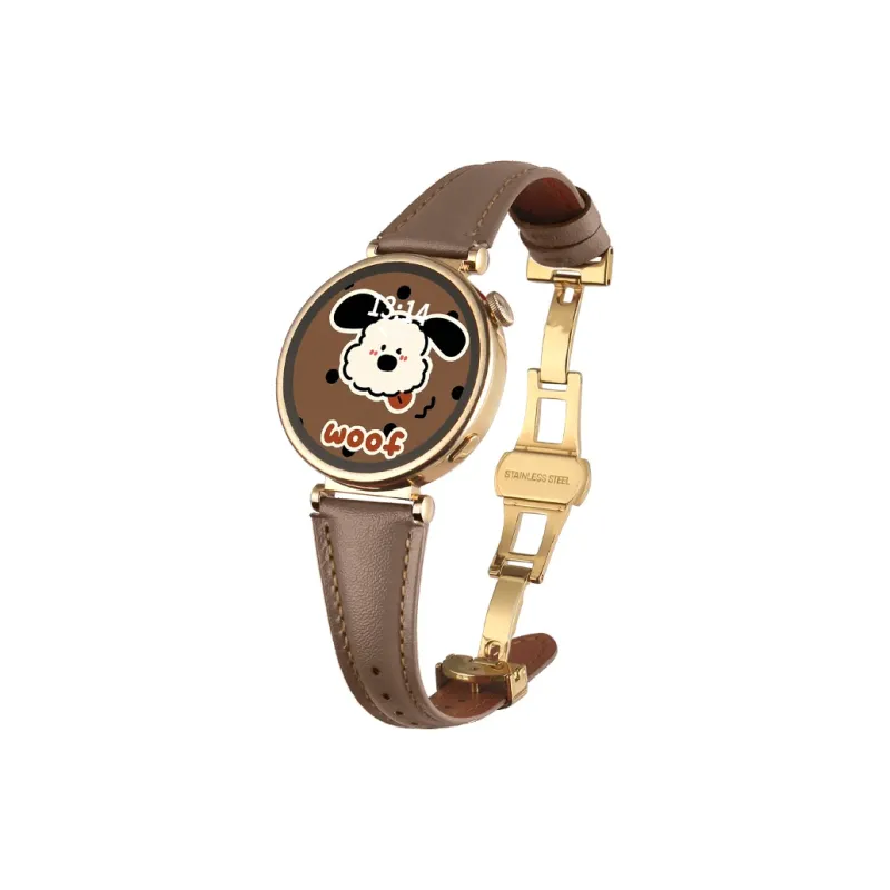 Senior's House Huawei Compatibility Watch Band 18/20/22mm Microfiber Material-0
