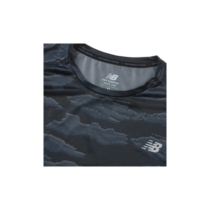 New Balance T Shirt Men's Dark Blue-5