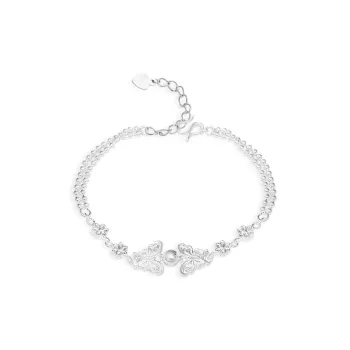 YUOFFICIAL 990 Silver Bracelets Unisex