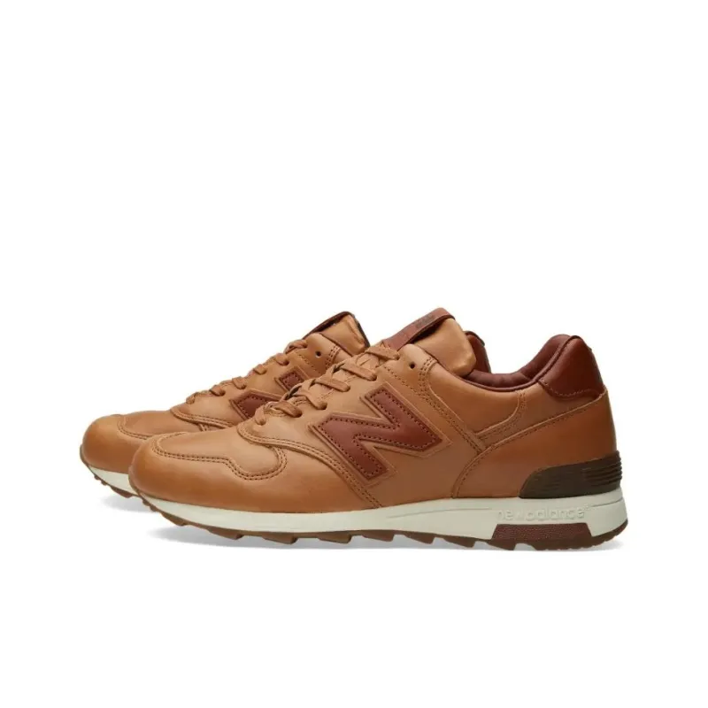 New Balance NB 1400 Cushioning Wear-Resistant Mid-Top Running Shoes Unisex Brown White-3