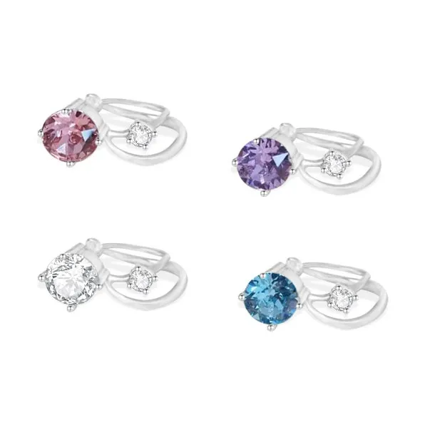 Tkb Alloy Clip On Earrings Unisex-4