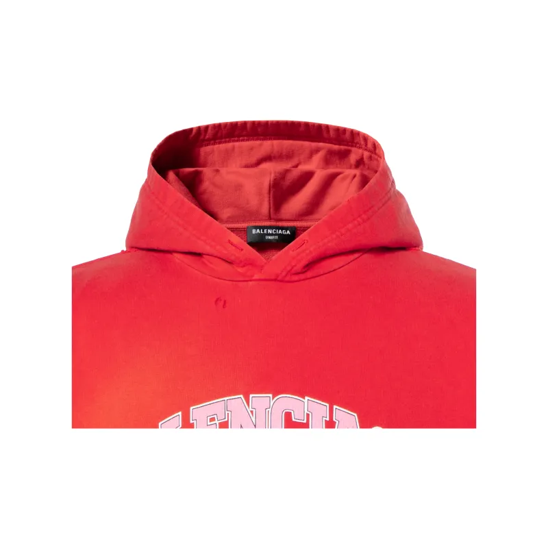 Balenciaga Women'ss Maison Balenciaga Cropped Hoodie-5