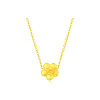 Crafts Women's Solid Gold Jewelry Necklaces Unisex