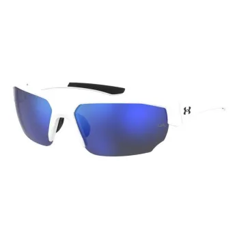 Under Armour Plastic Aviator Sunglasses Unisex White