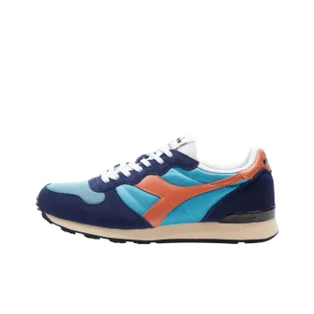 Diadora Camaro Anti-Slip Wear-Resistant Low-Top Casual Shoes Men's Blue