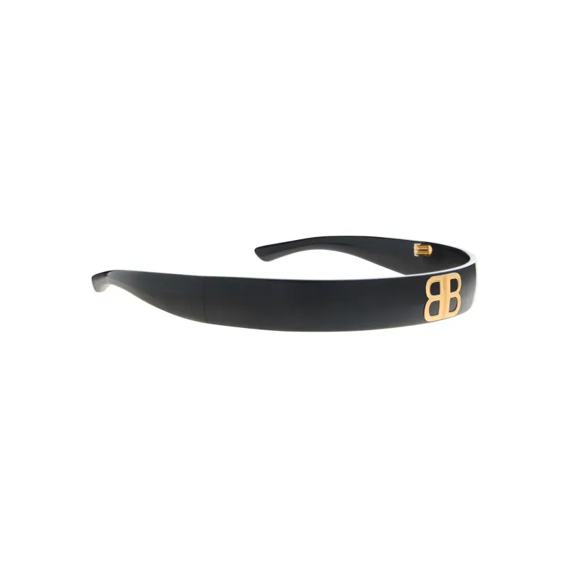 Balenciaga Brass, Steel Acetate Headbands Women's Black-1