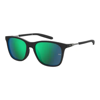 Under Armour Plastic Square Sunglasses Unisex Black