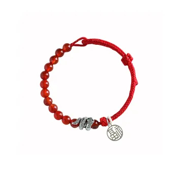 Tanner Agate Jade Bracelets Unisex