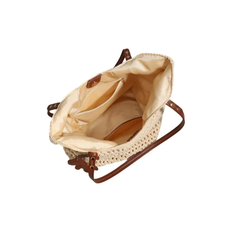PAYOT Yarns Shoulder Bag, Portable Regular Women's Khaki-4