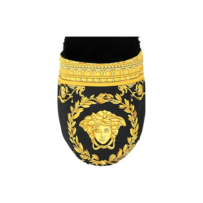 VERSACE Slippers / Home Slippers Men's And Women's, Black-7