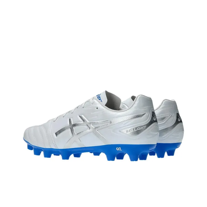 Asics Ds Light Club Anti Slip Wear Resistant Soccer Shoes Unisex White-3