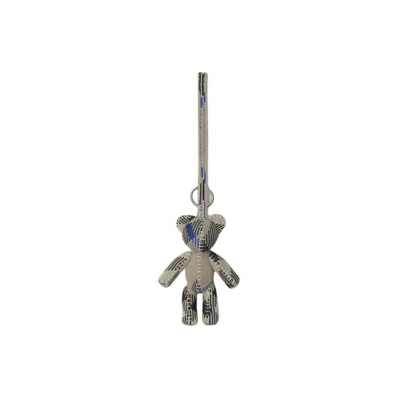 Burberry Knit Tom Keychain Burberry Cotton Neutral-1