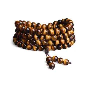 PUTUOSHANWENCHUANG Tiger's Eye Stone Bracelets Unisex