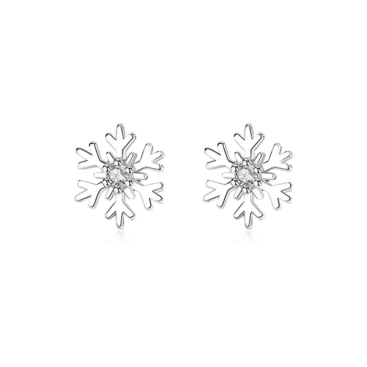 WANLIACC S925 Silver Stud Earrings Women's-0