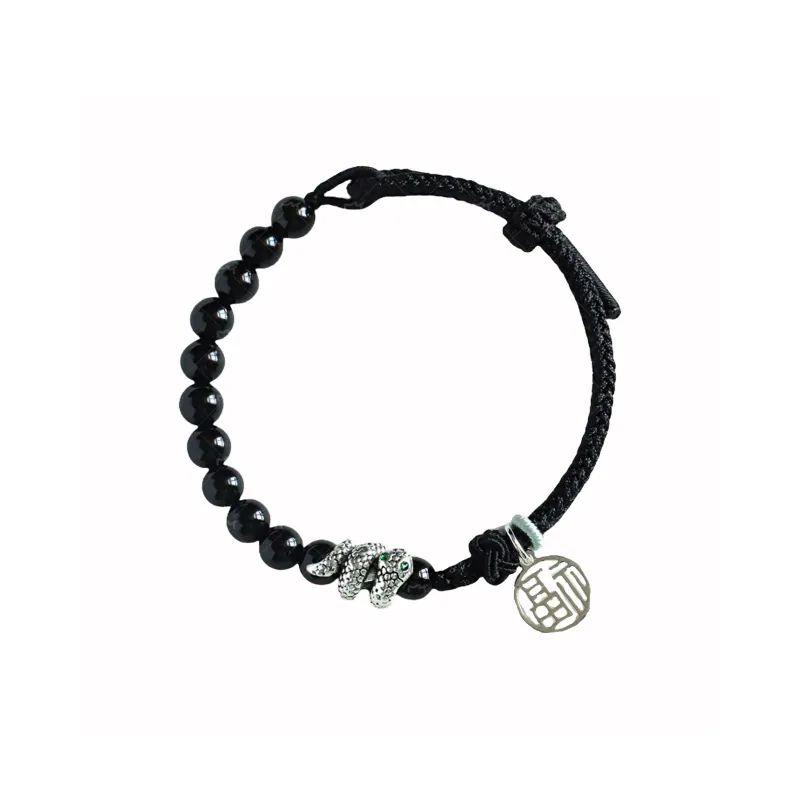 Tanner Agate Jade Bracelets Unisex-3