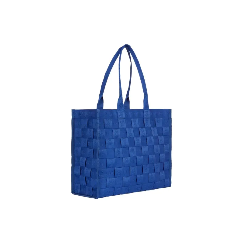 Supreme Jacquard Tote Bag Shopping Bag Handbag Regular Unisex Blue-2