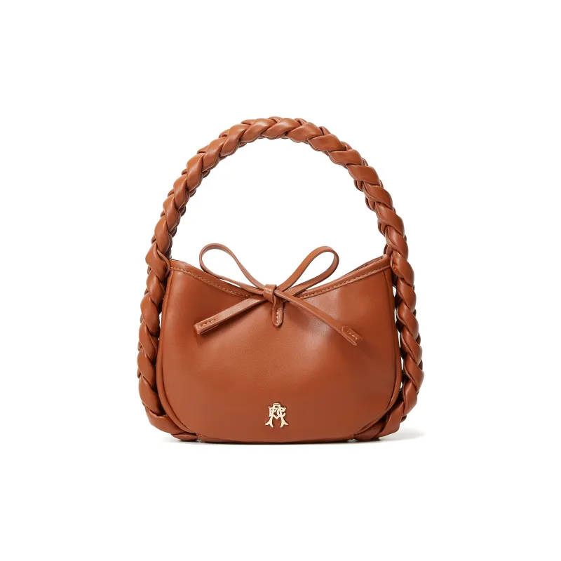Fun And Cool Synthetic Leather Crescent Moon Handbag Medium Size Women's-6